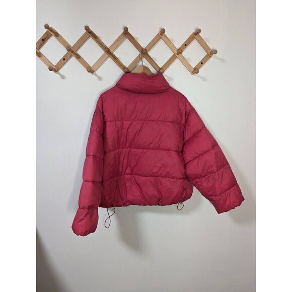 Old Navy Water Resistant Frost Free Short Pink Puffer Jacket - Size XXL - Picture 4 of 8